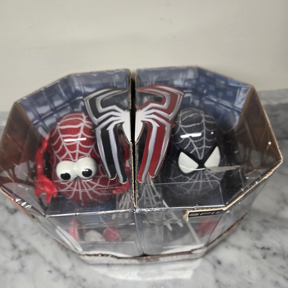 Mr Potato Head Spiderman Spider Spud Collector Set, SpiderMan 3 From 2006, NEW! - Picture 3 of 16